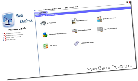 Free Open Source Password Vault Server ~ Bauer-Power Media